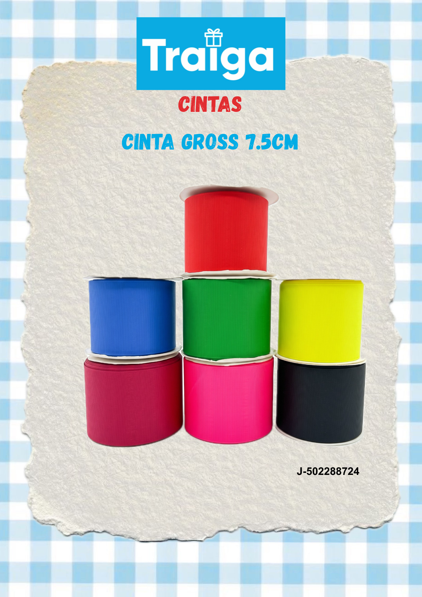 Cinta Gross 7,5 cm