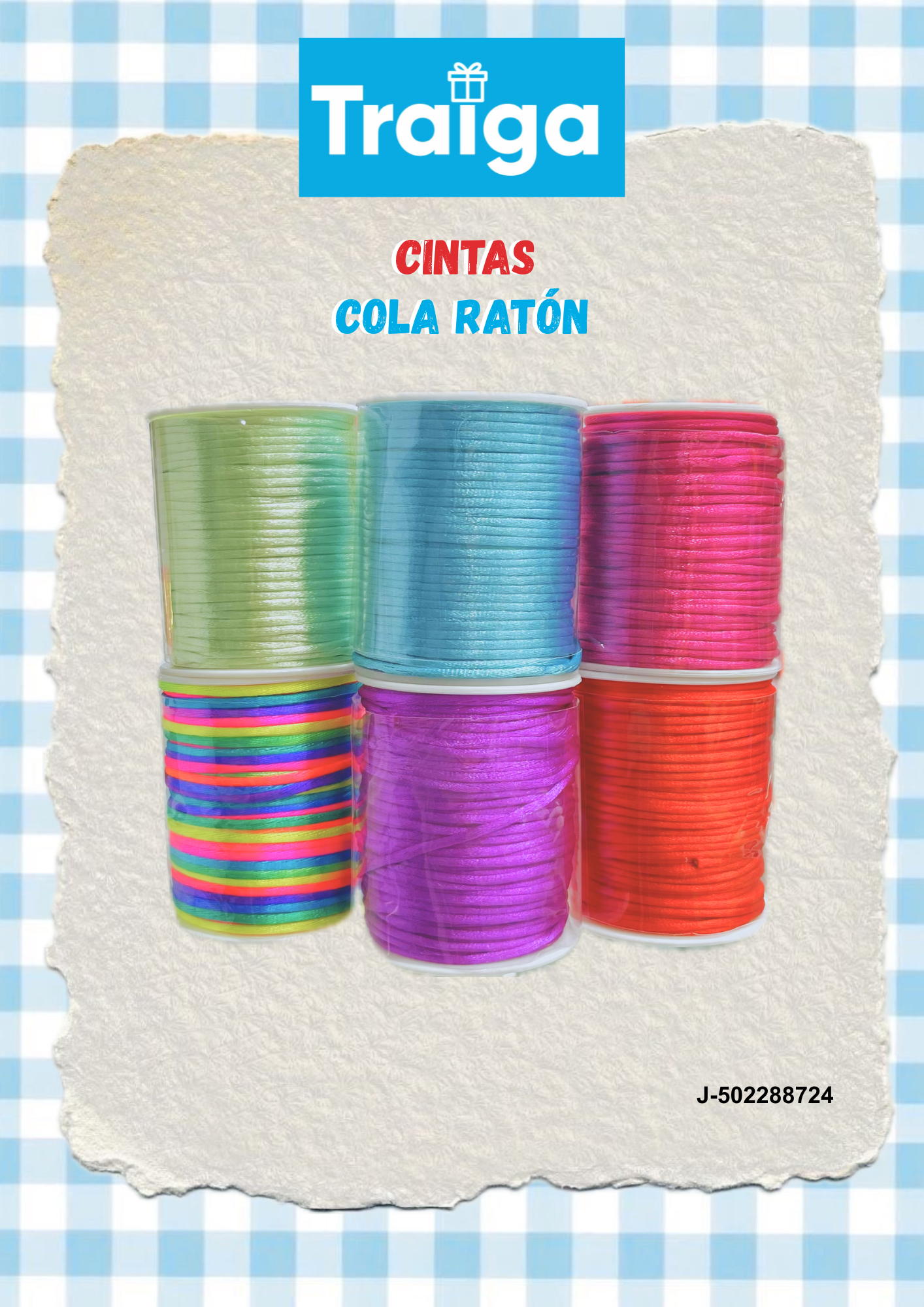 Cola ratón unicolor
